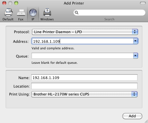 Brother Driver For Mac